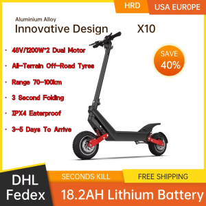 Scooter eléctrico de dos motores