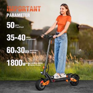 Scooter eléctrico rápido para adultos
