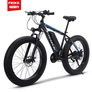 48V 15Ah 1000W Fat Tire E-Bike - Bicicleta eléctrica todo terreno para adultos para ciudad, playa, montaña