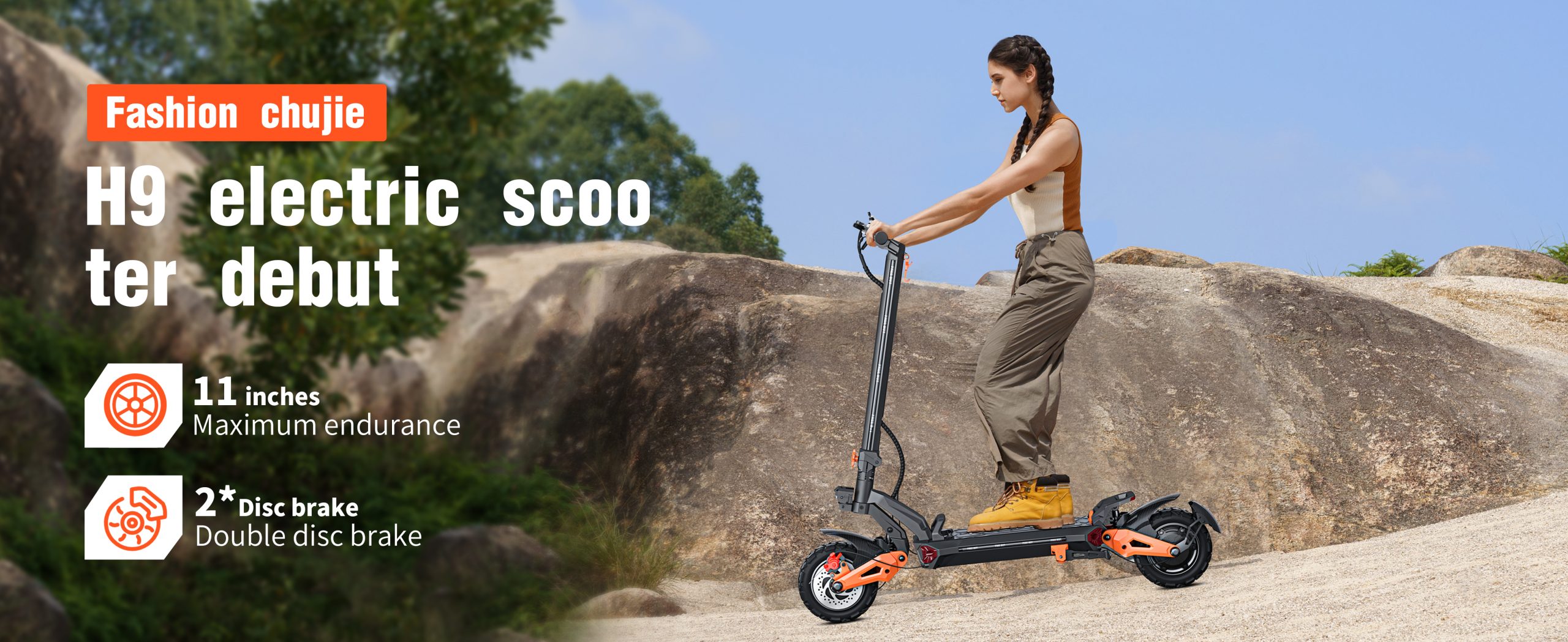 Scooter eléctrico de alta potencia
