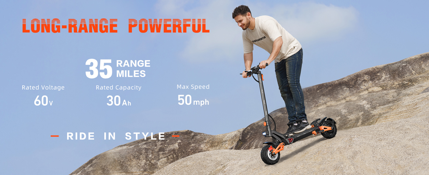 Scooter eléctrico de alta potencia