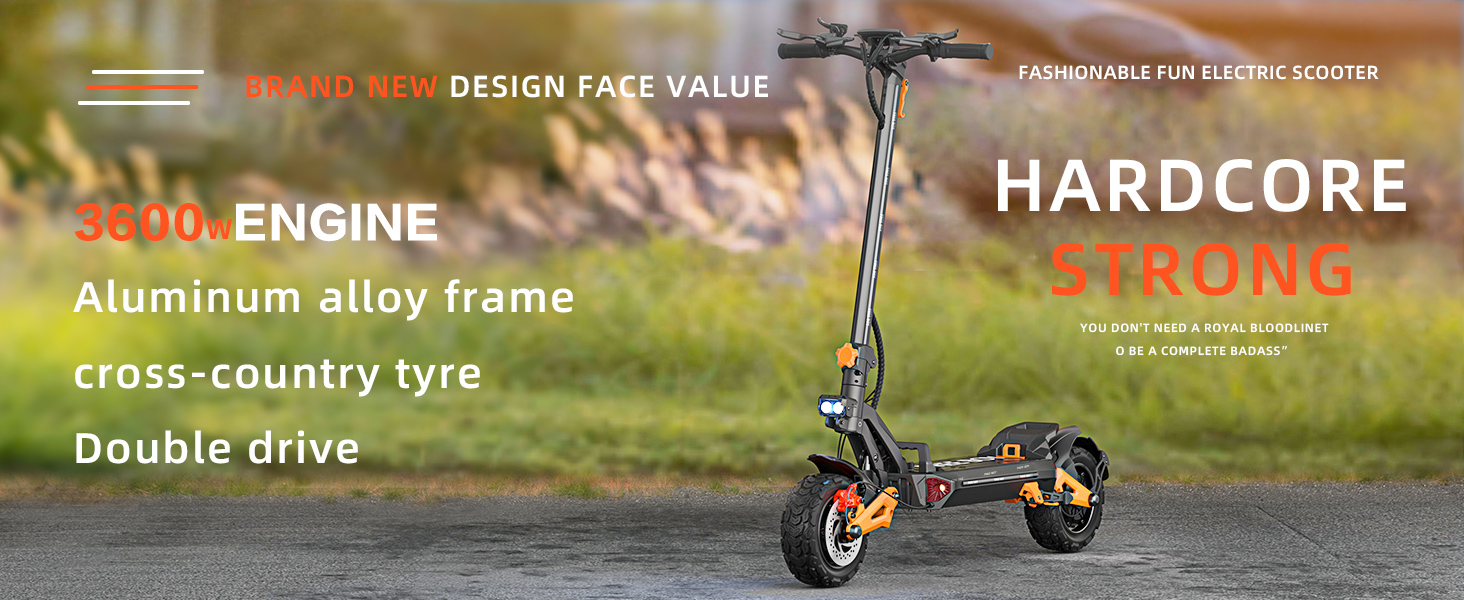 Scooter eléctrico de alta potencia