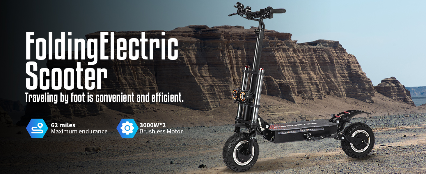 Scooter eléctrico todoterreno