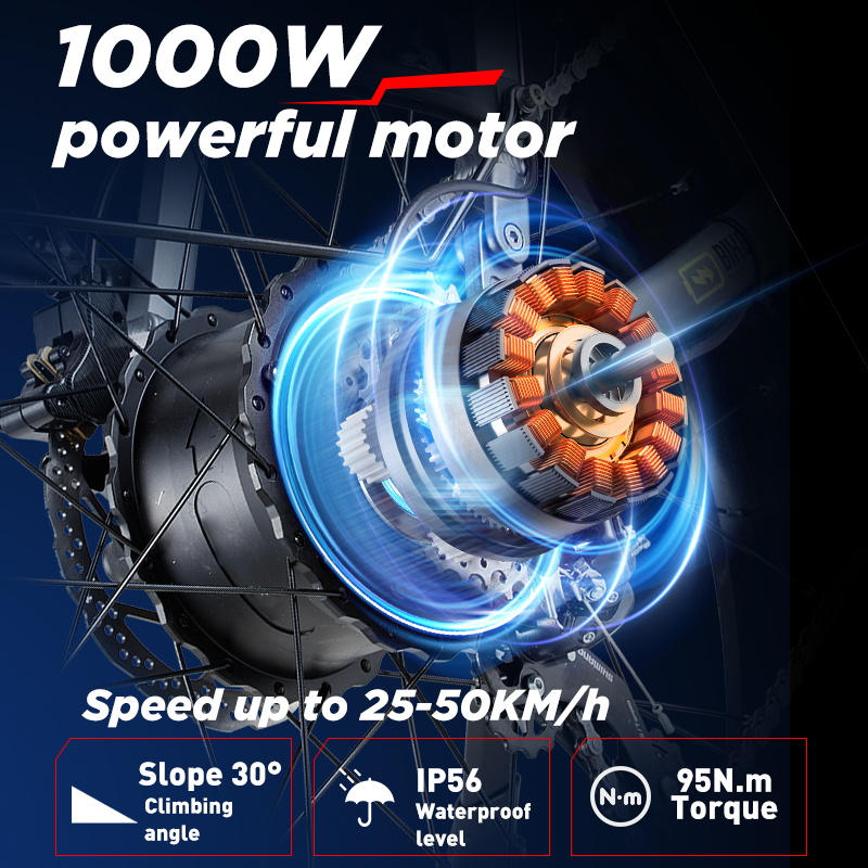 burchda rx80 con motor brushless de 1000w de potencia