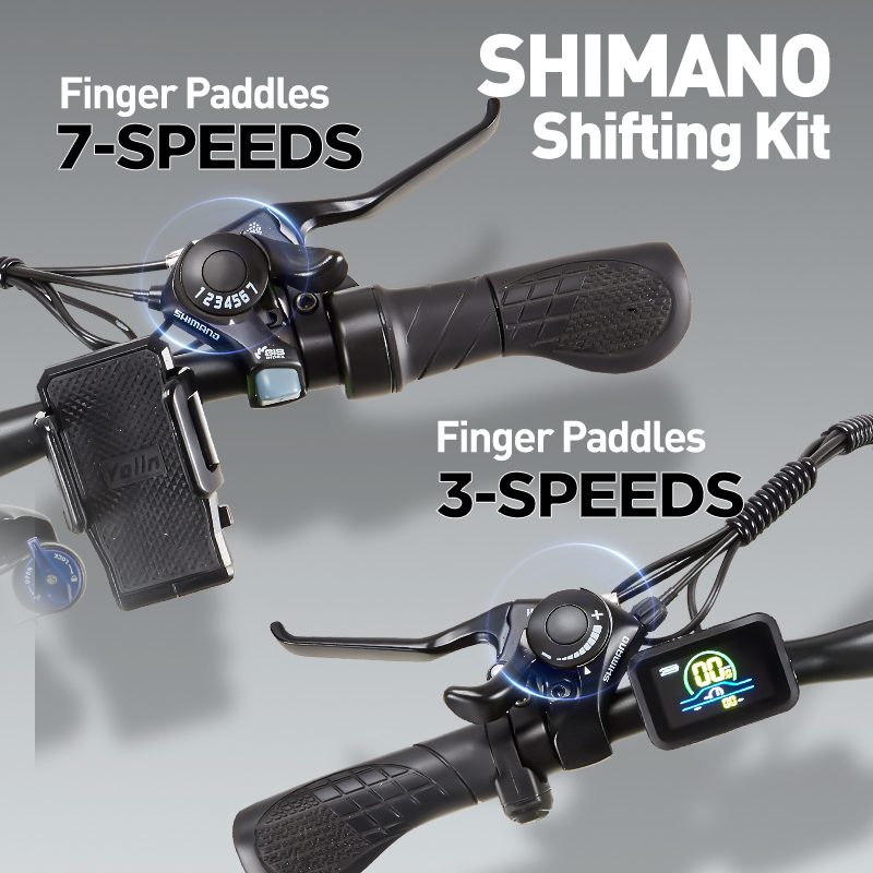 Transmisión Shimano de 7 velocidades
